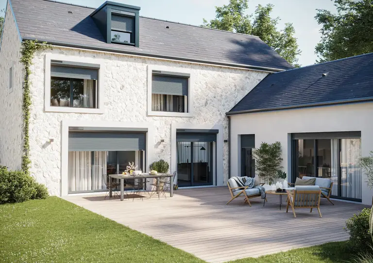 Installation volet roulant solaire Somfy à Lyon - Sans fil et autonome